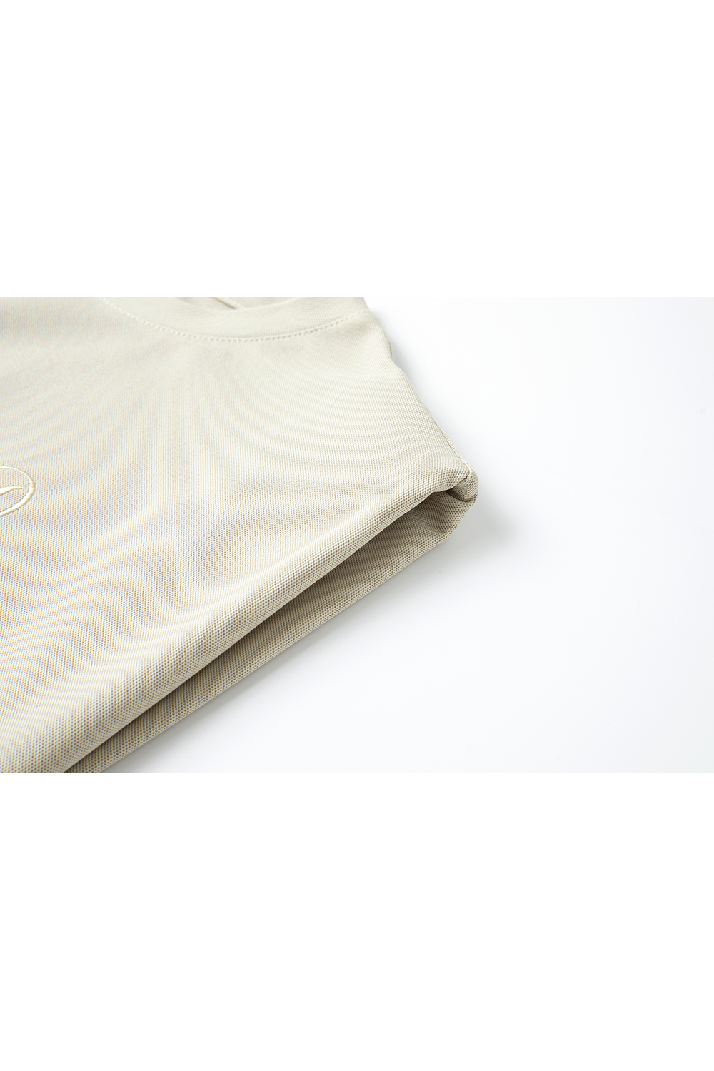 Round Neck Embroidered Top with A-Line Skirt Set