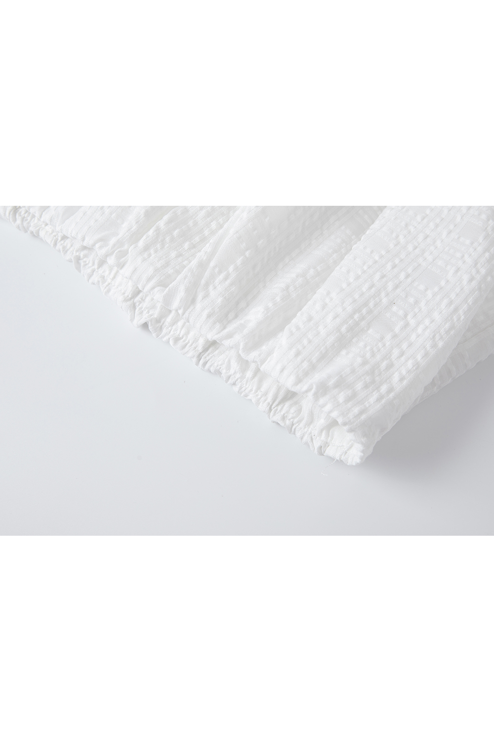 Simple U-Neck Top with High-Waist Skirt Set-VIMLYSTORE