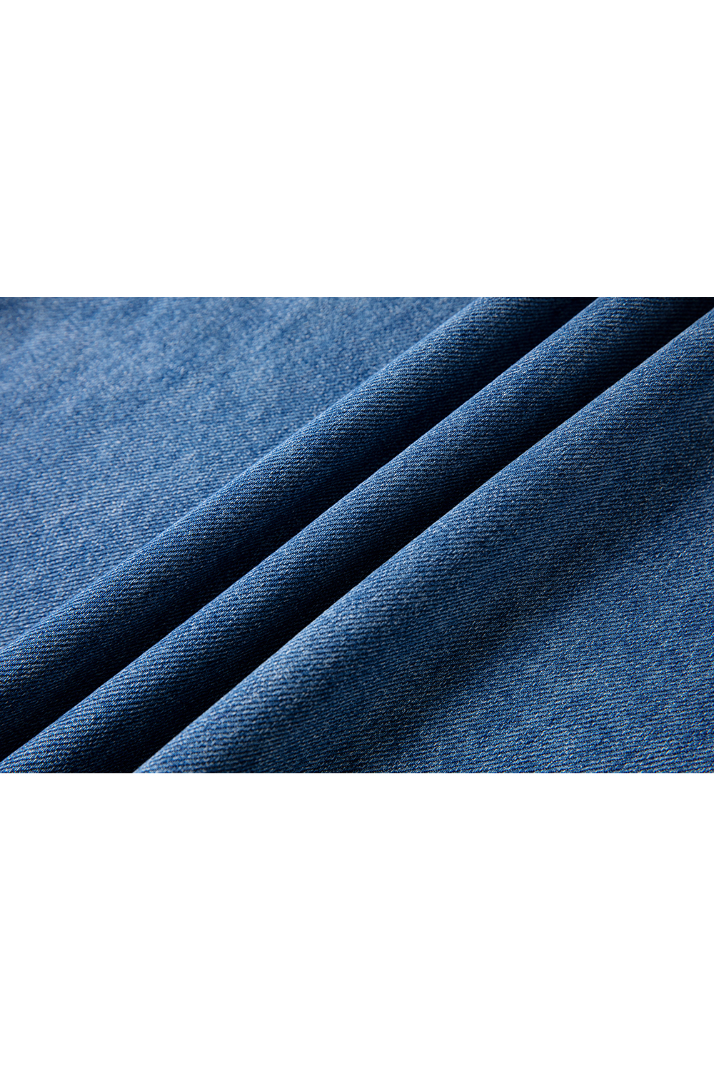 High-Waist A-Line Denim Skirt with Retro Slit Detail-VIMLYSTORE