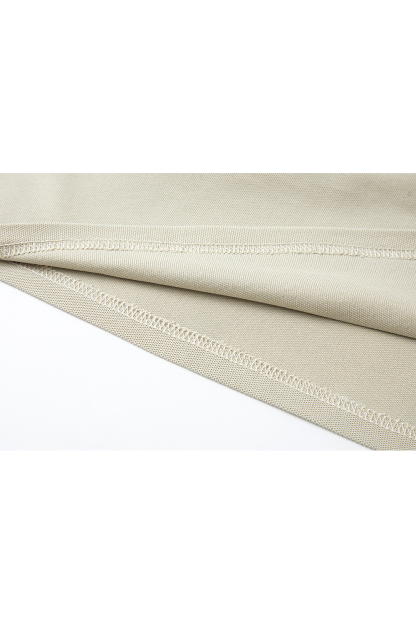 Round Neck Embroidered Top with A-Line Skirt Set
