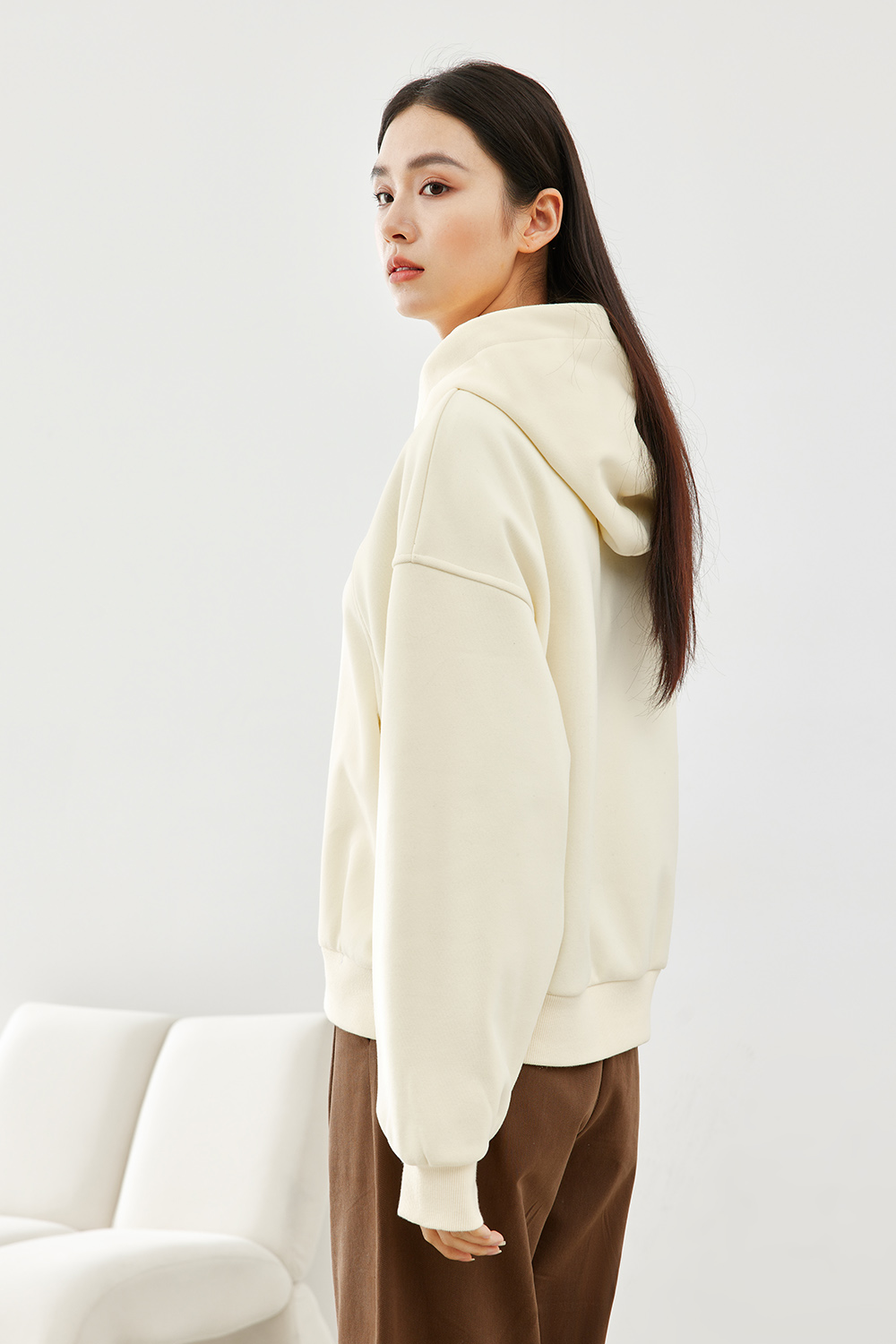 Casual Hooded Sweatshirt