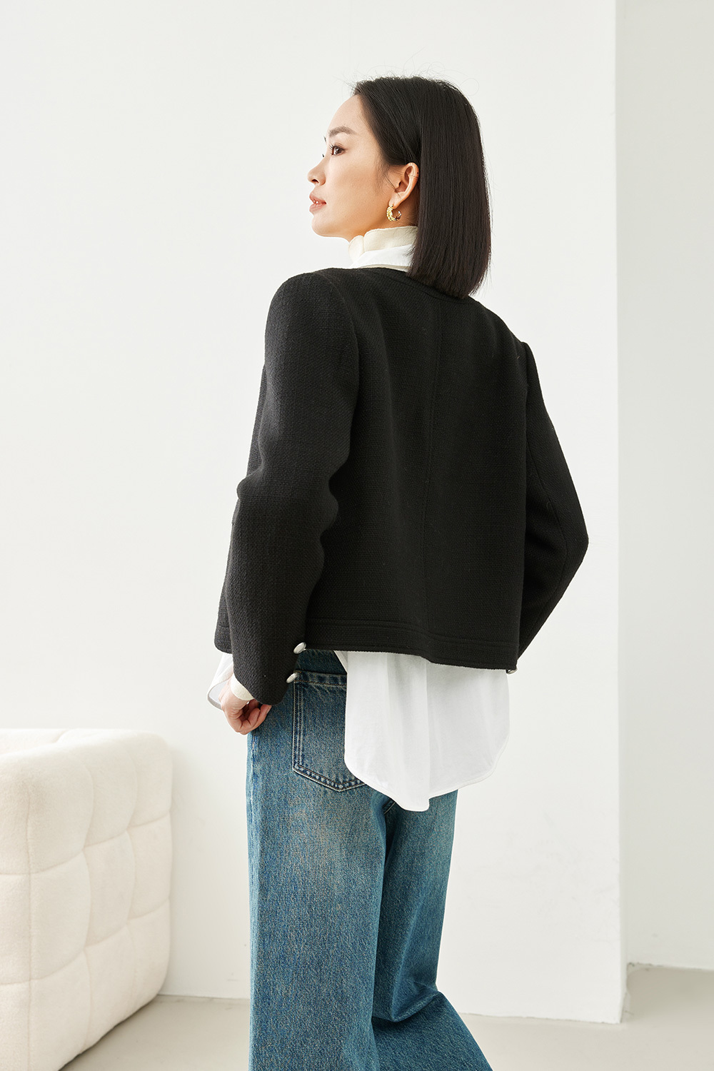 Thick warm casual jacket