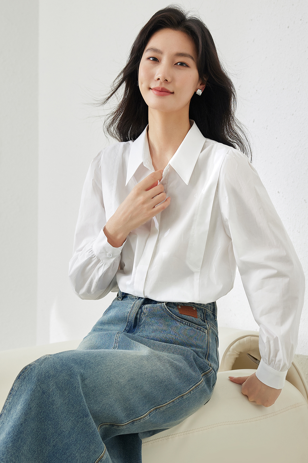 Pure Cotton Business Commute Shirt