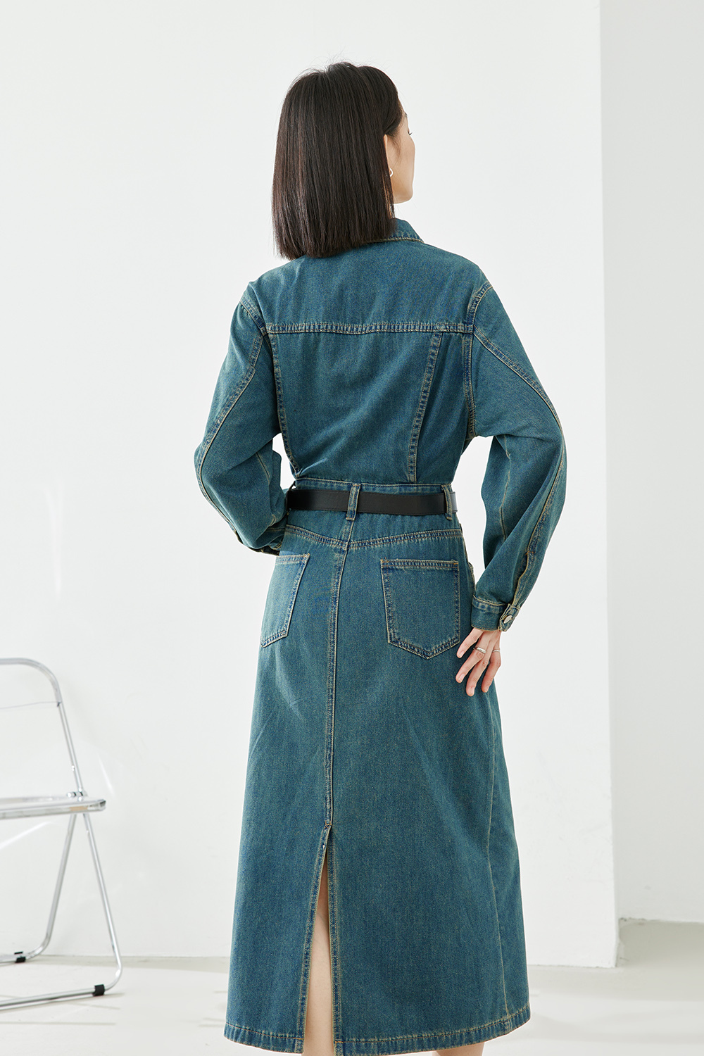 Fashionable Denim Dress