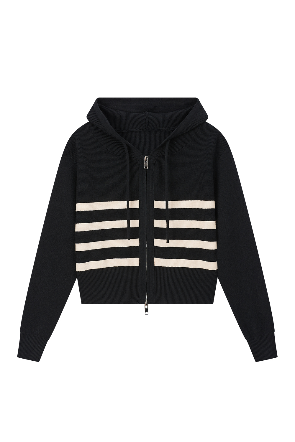 Striped Hooded Sweater