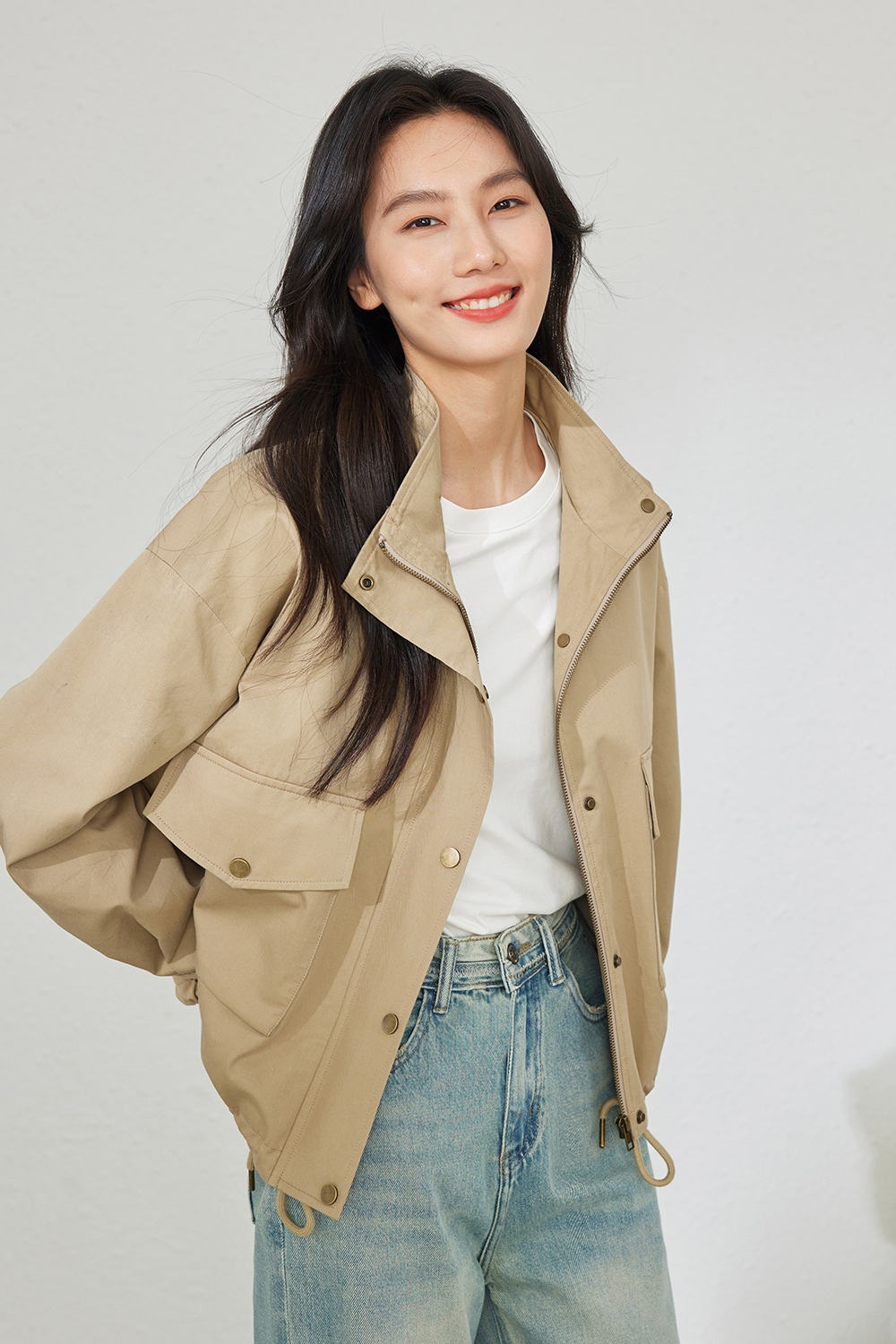 Casual Zip-Up Jacket