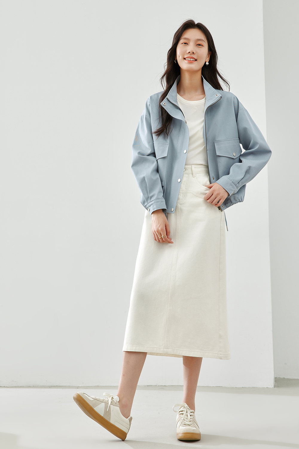 Casual Zip-Up Jacket