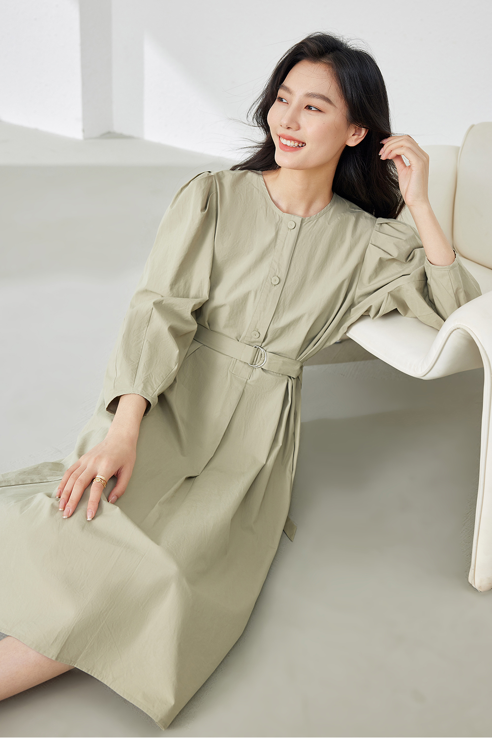 Pure Cotton Dress-VIMLYSTORE