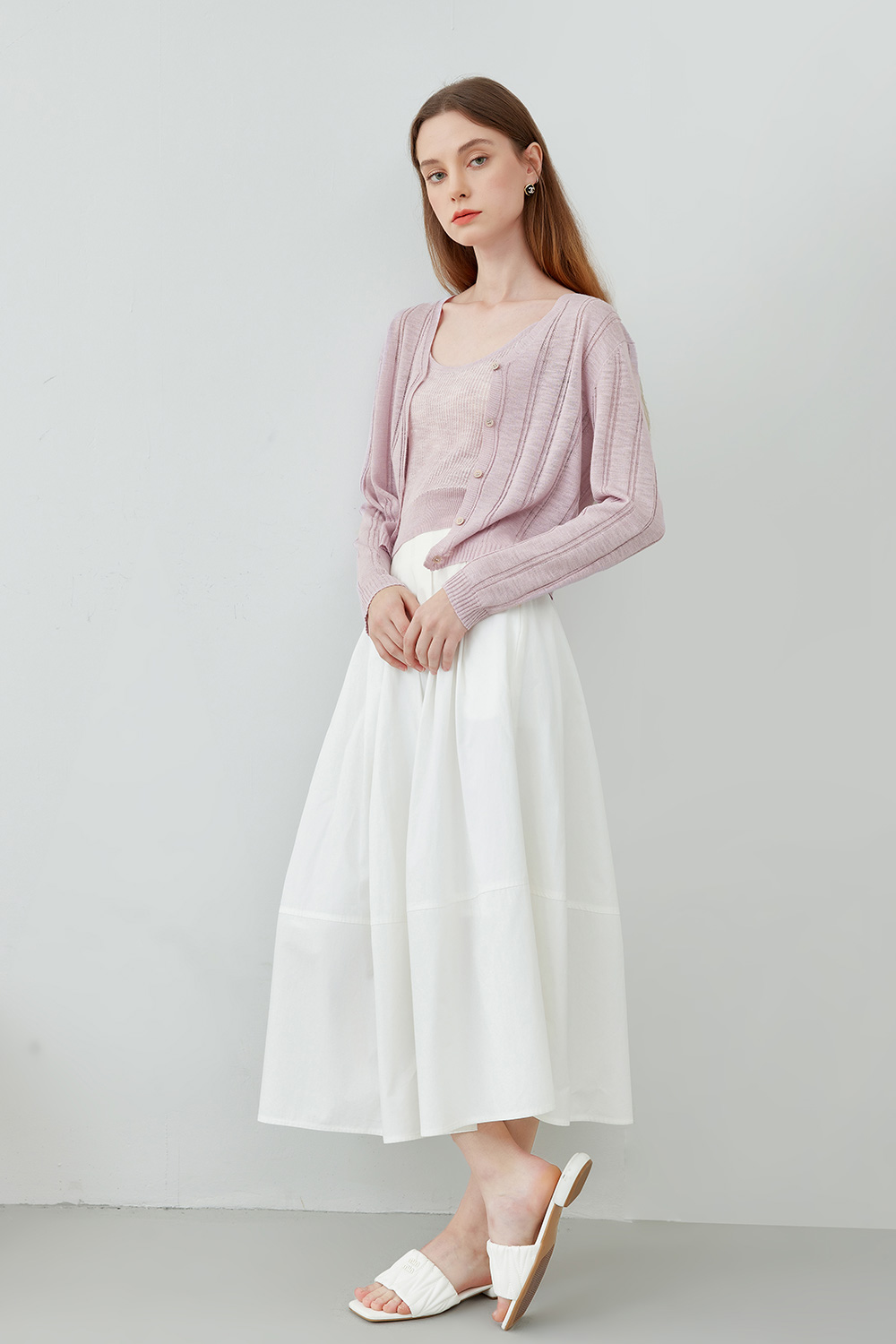 Lazy Style Knit Two-Piece Set