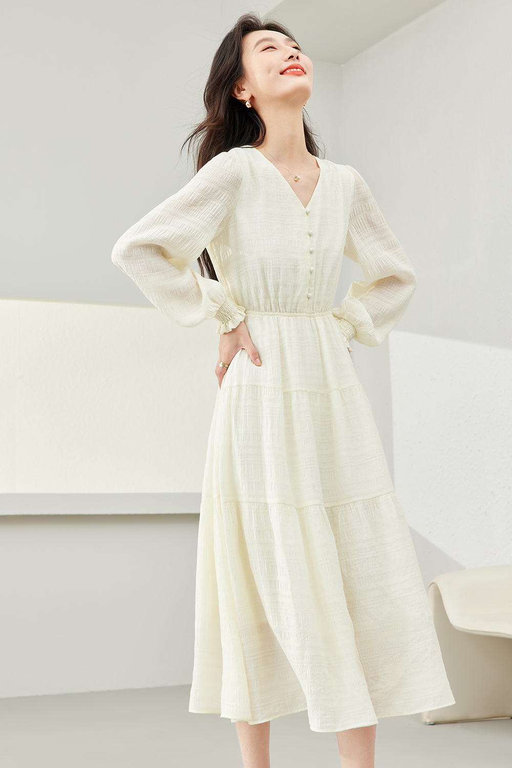 Mori Girl Style Cake Skirt