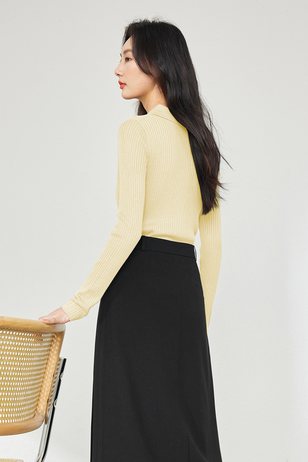 Slimming V-Neck Sweater