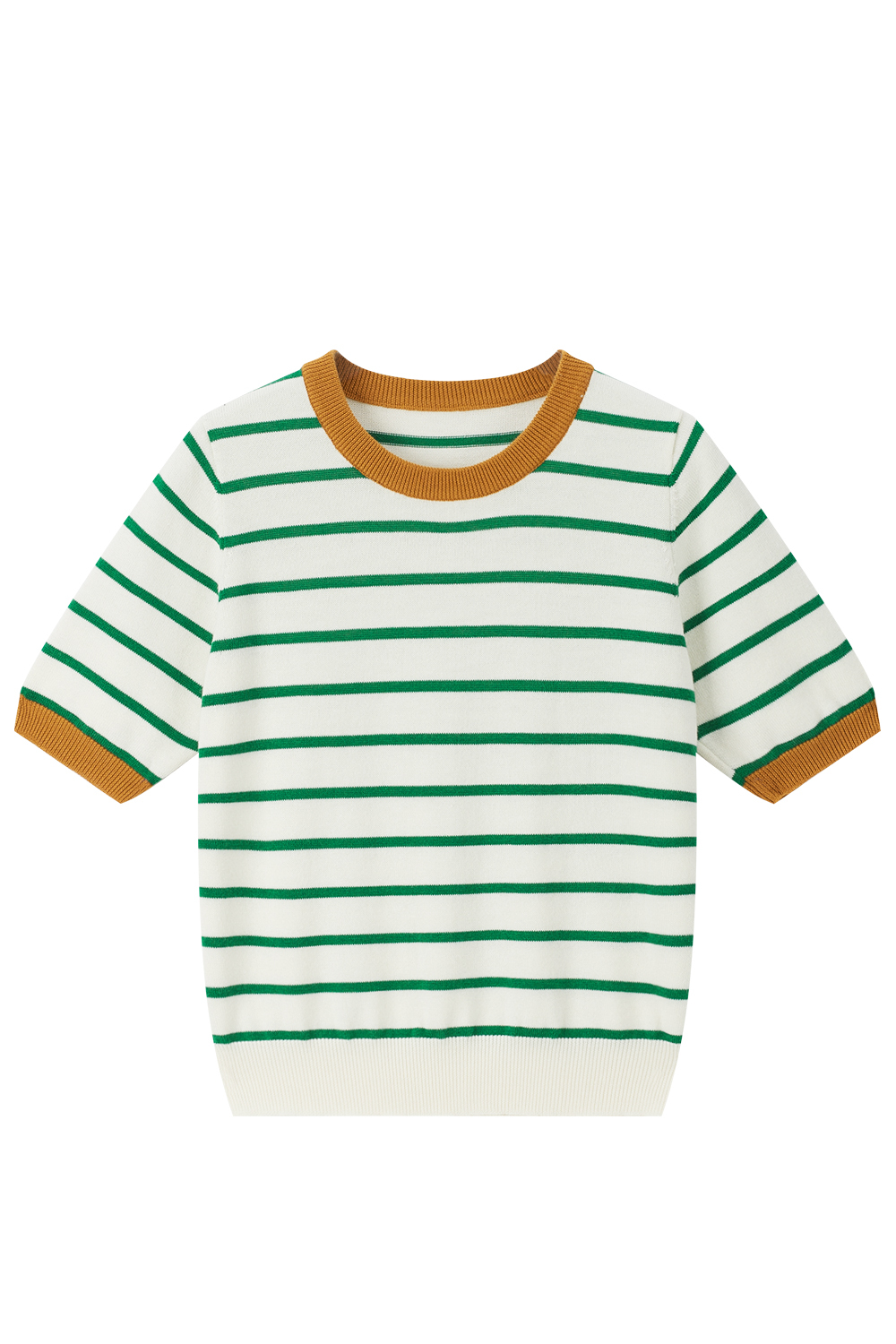Fashionable Contrast Color Sweater