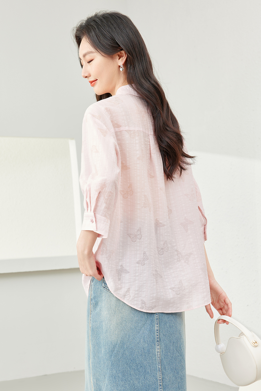 Butterfly Printed Shirt