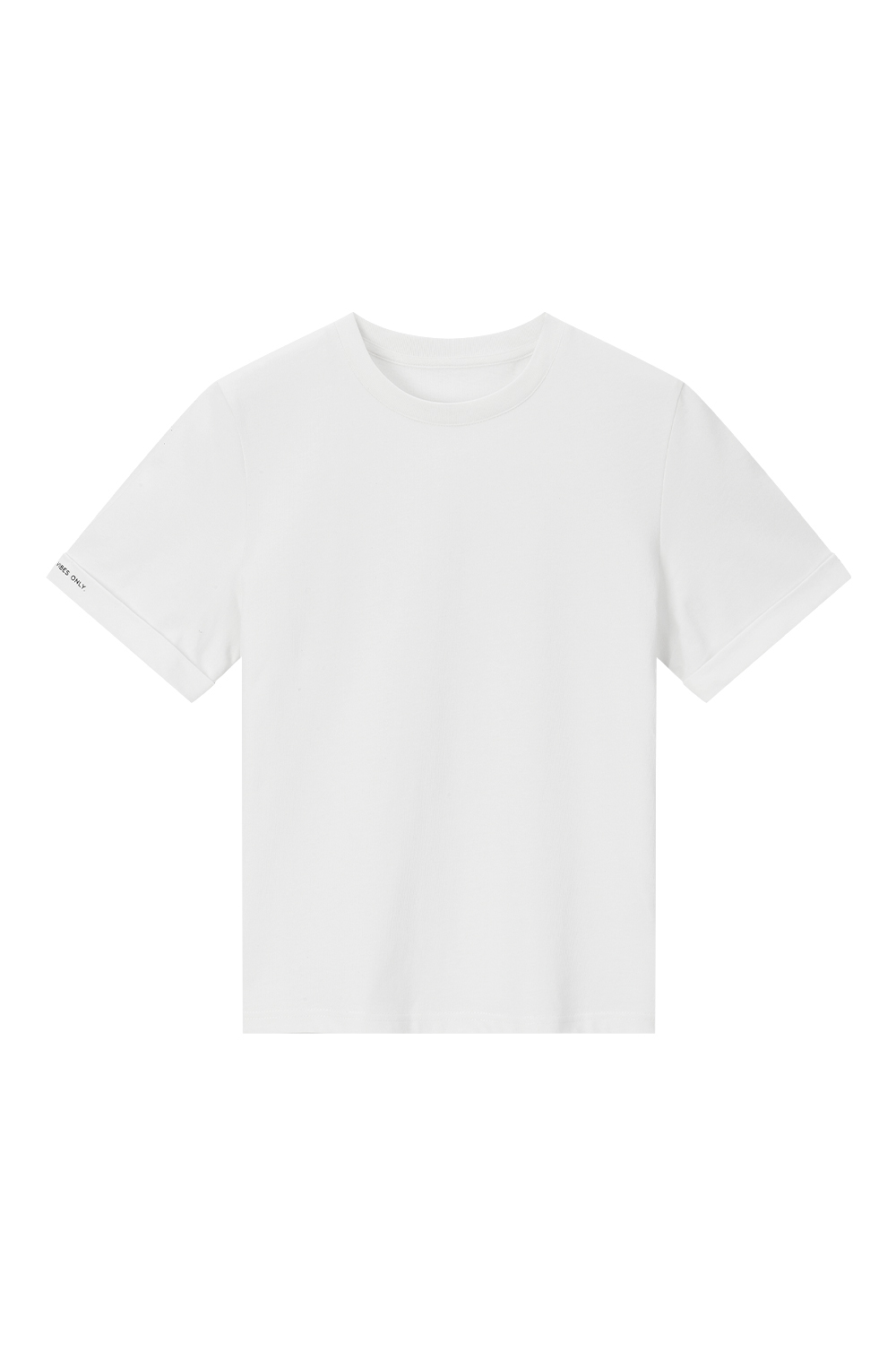 Simple Commuter Round Neck T-Shirt