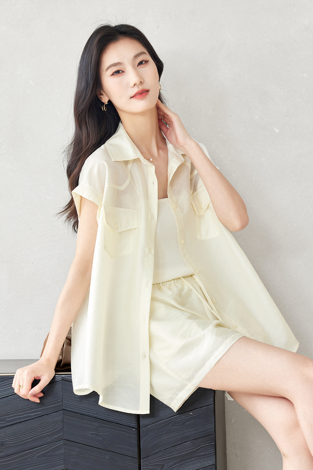 Summer Lightweight Hazy Suit