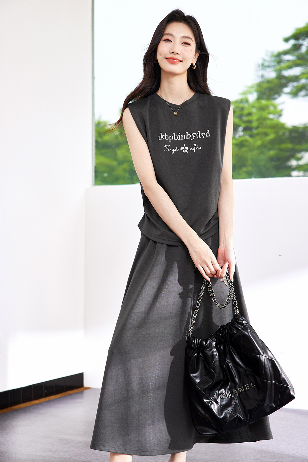 (暂无定价)Fashionable Printed Temperament Suit