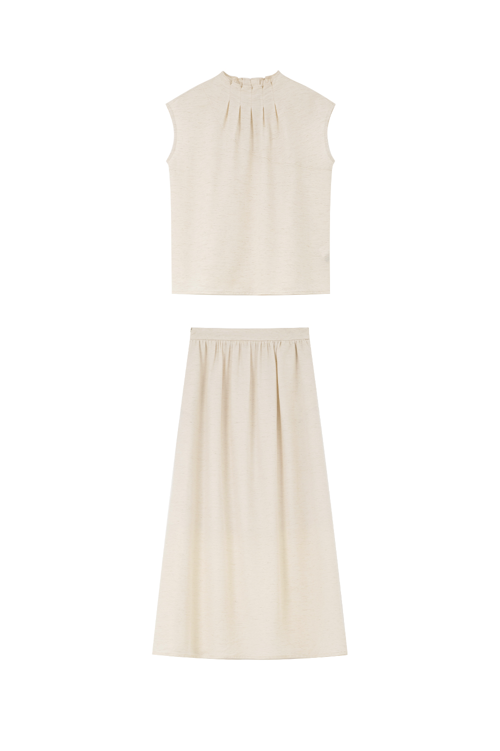 French Romantic Skirt Suit
