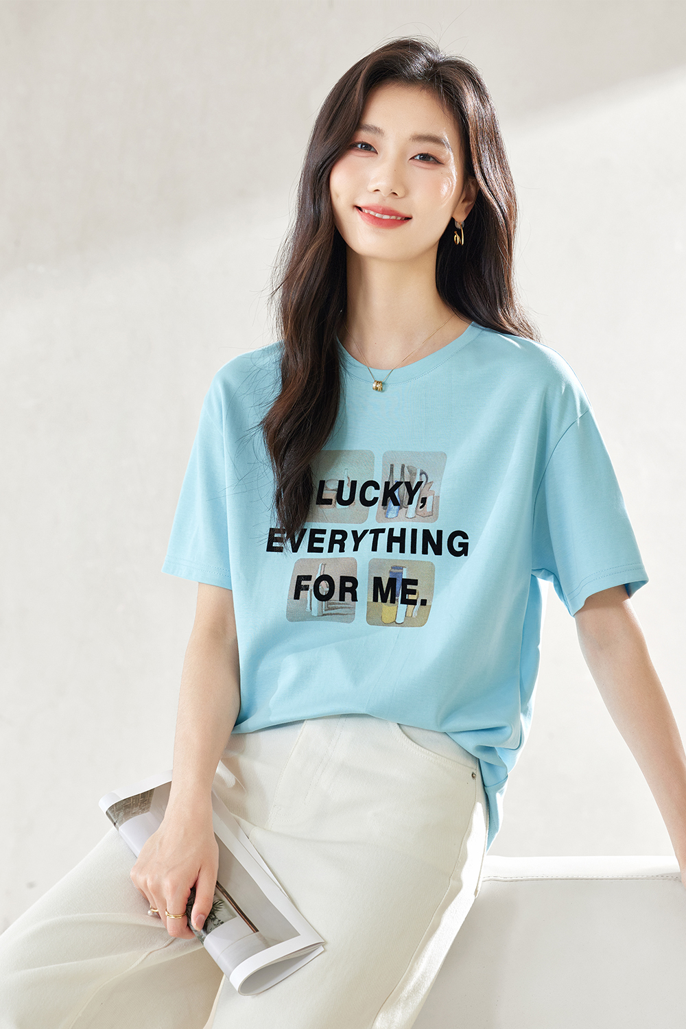 Khmer-Blend Printed T-Shirt