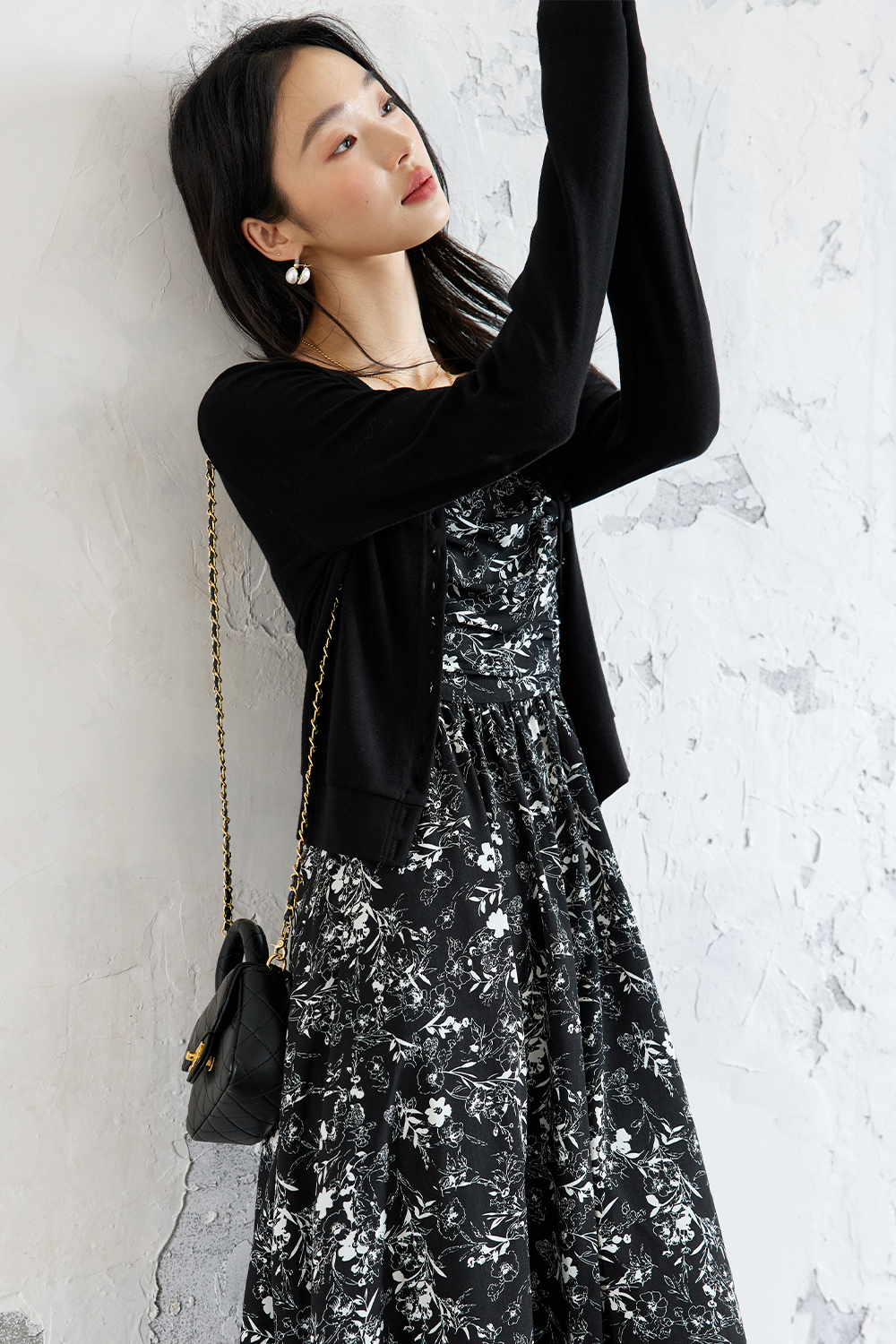 Fashion Matching Knitted Cardigan