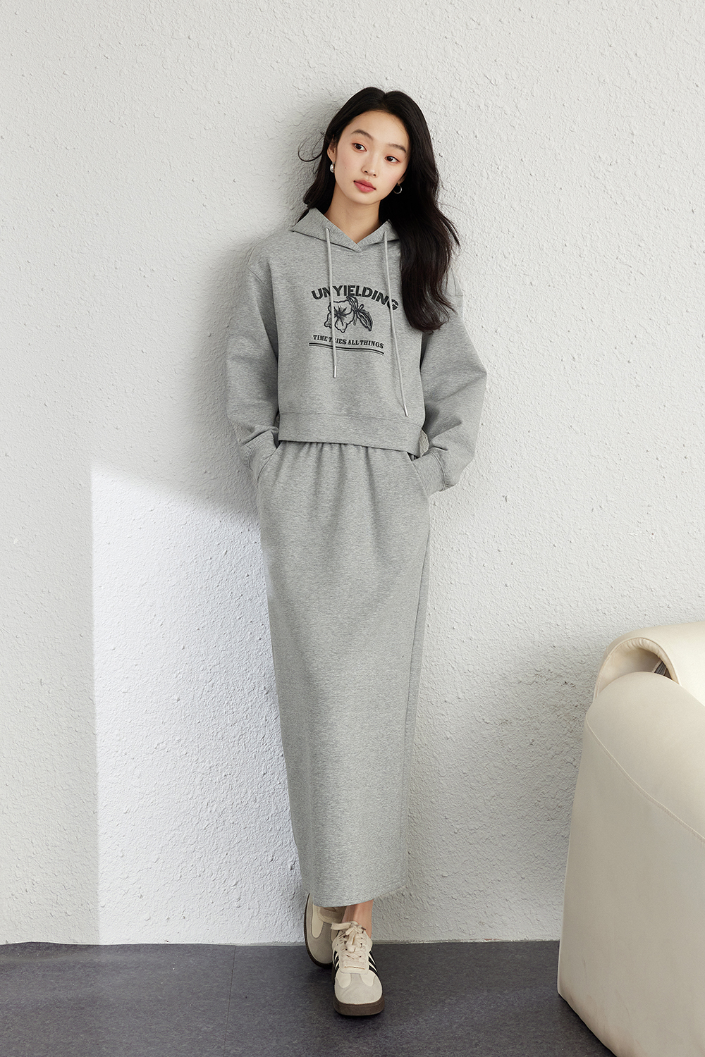 American Style Hooded Long-Sleeved Suit