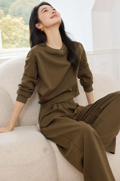 Fashionable Casual Cotton-Spun Suit