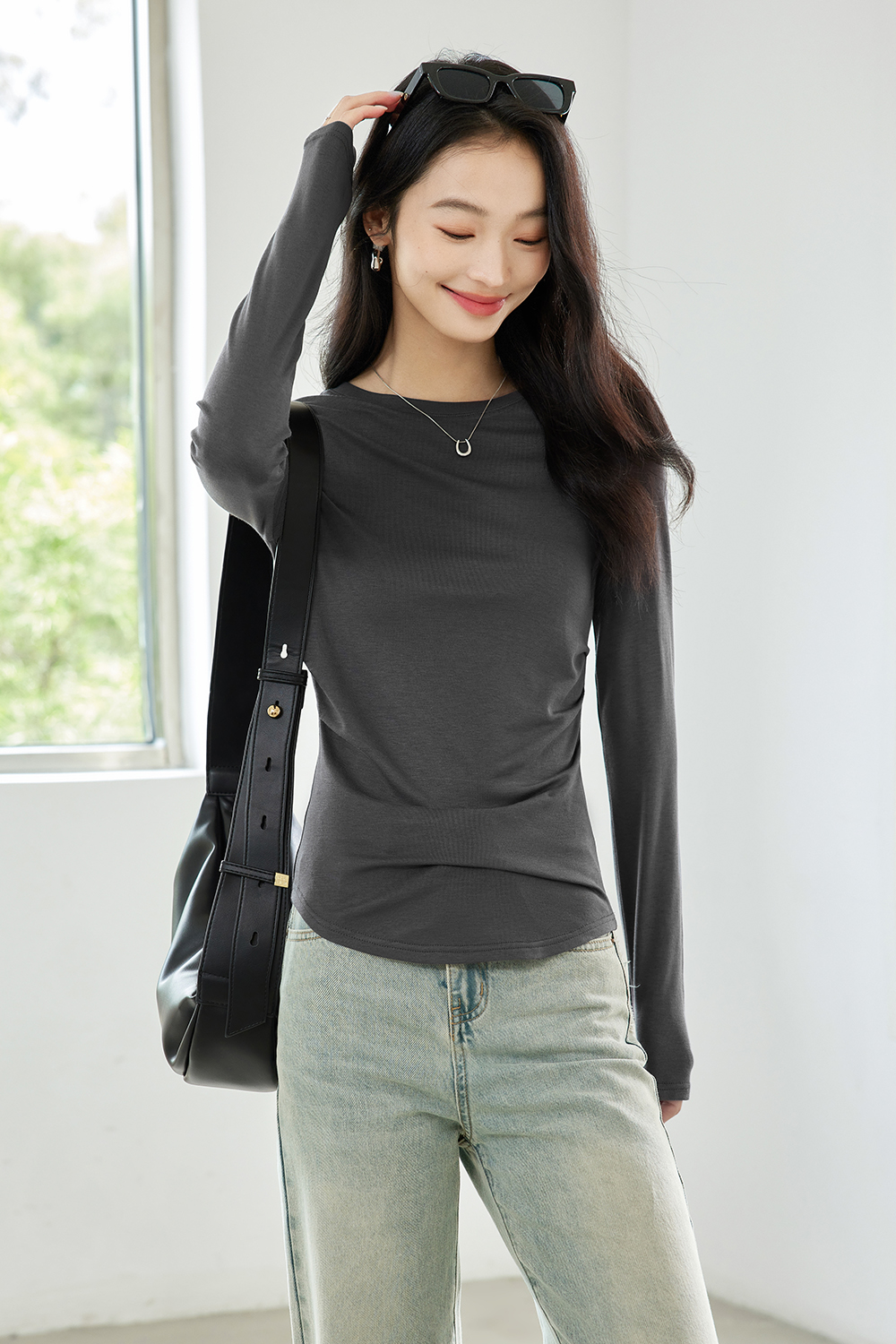 Wool blend knitted base layer-VIMLYSTORE