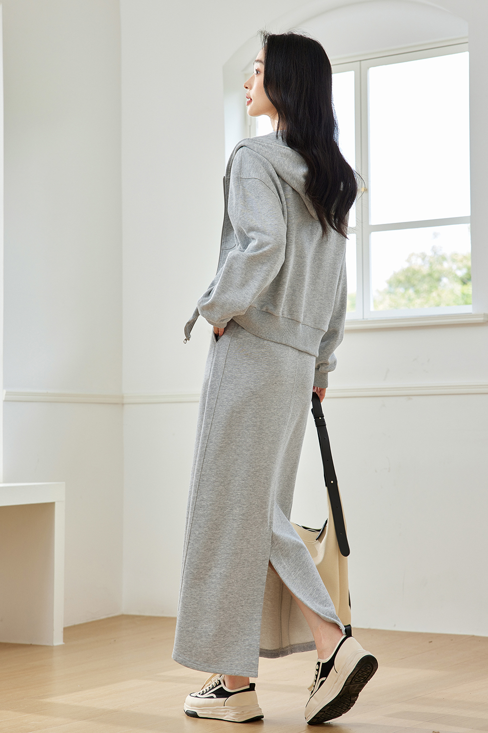Pure cotton fashionable temperament suit
