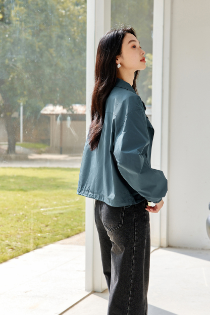Stylish Workwear Loose Short Jacket