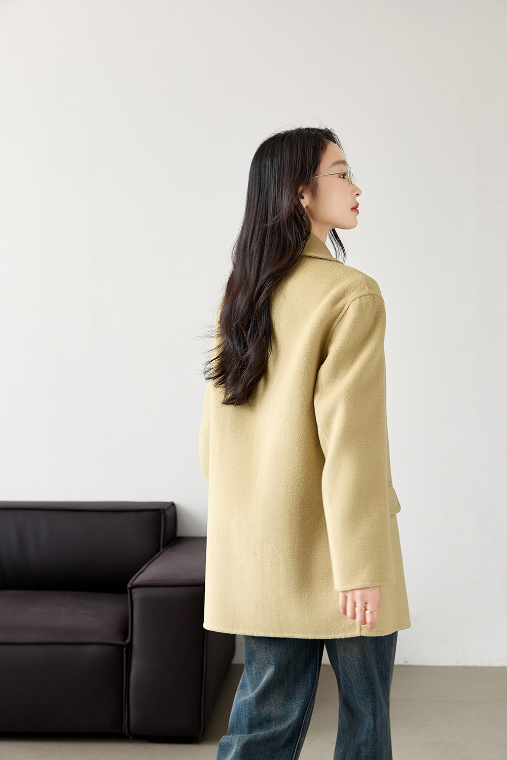 Wool Double-Sided Woolen Coat-VIMLYSTORE