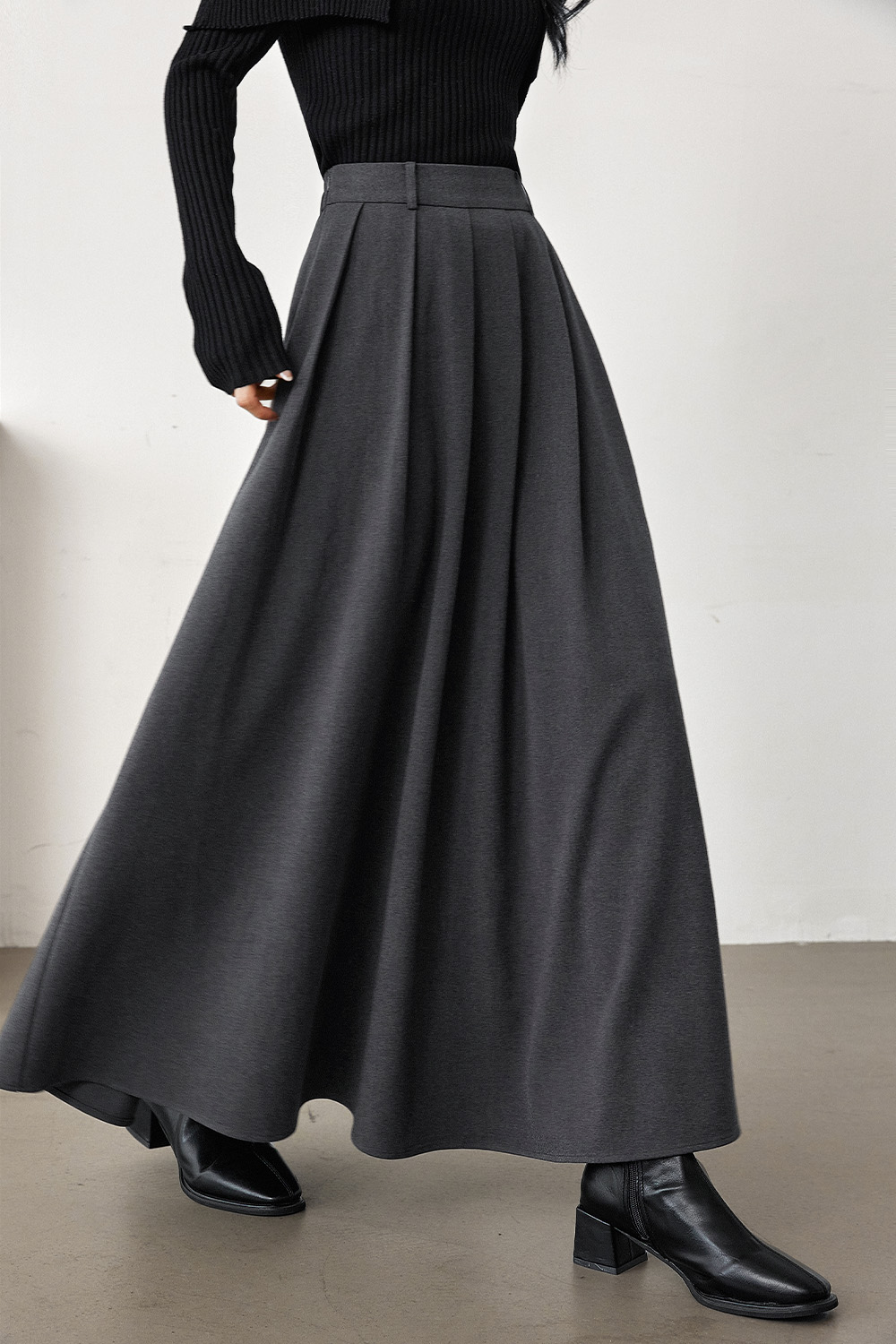 Elegant Pleated  Skirt-VIMLYSTORE