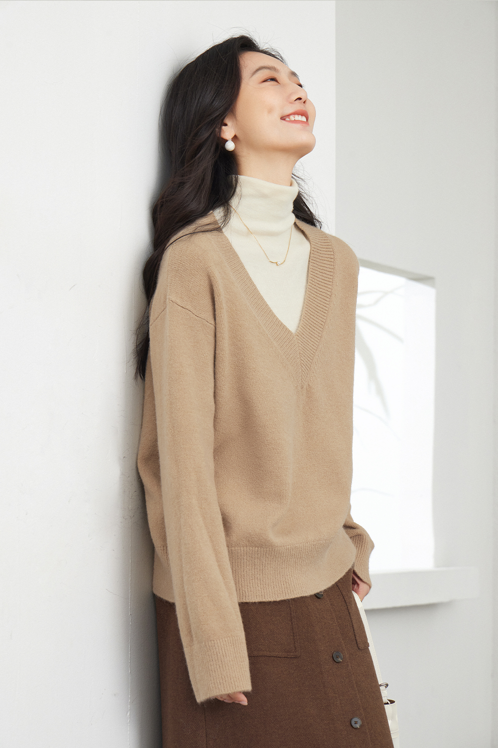 Lazy Style Soft Knit Sweater-VIMLYSTORE