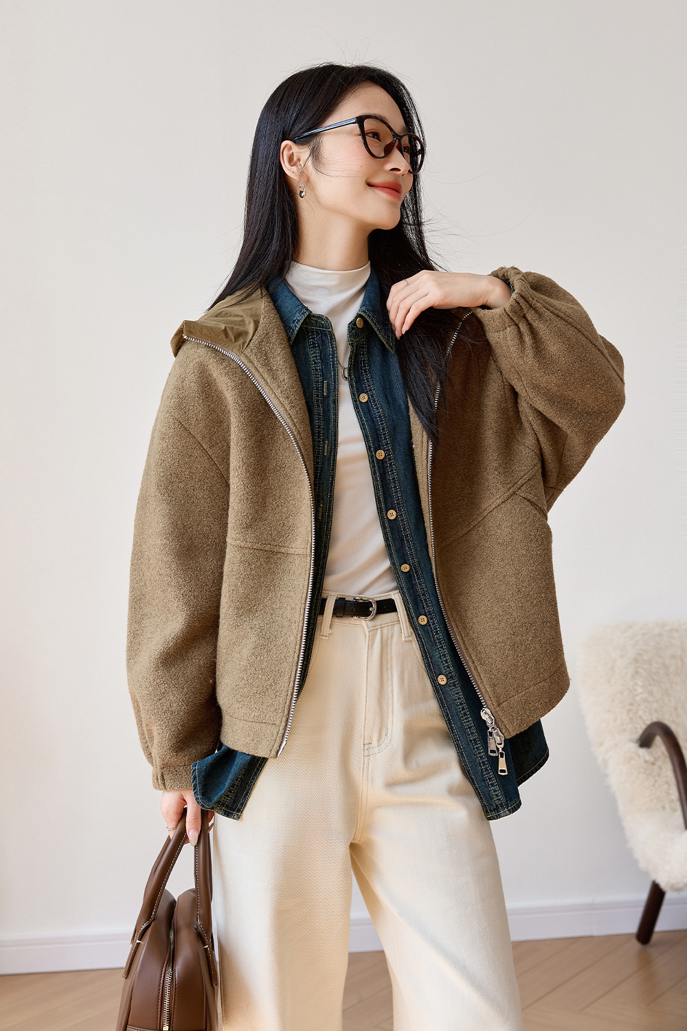 Quilted Thickened Short Jacket-VIMLYSTORE