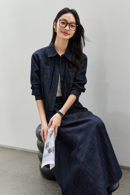 Pure Cotton Casual Denim Set
