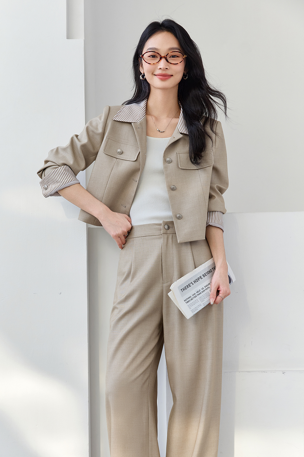 Minimalist Casual Commuter Suit-VIMLYSTORE