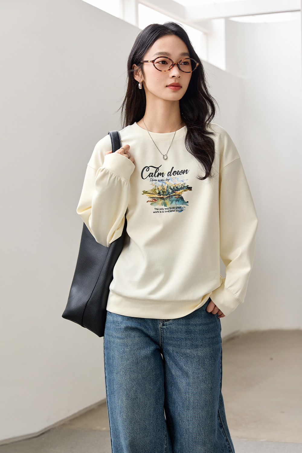 Funny Printed Sweatshirt-VIMLYSTORE