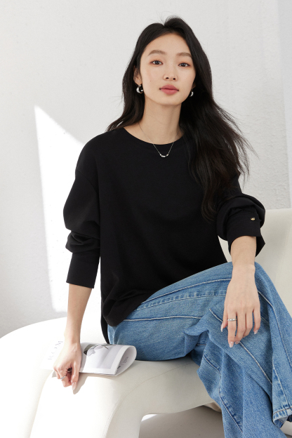 High-cotton Cloud - like T-shirt