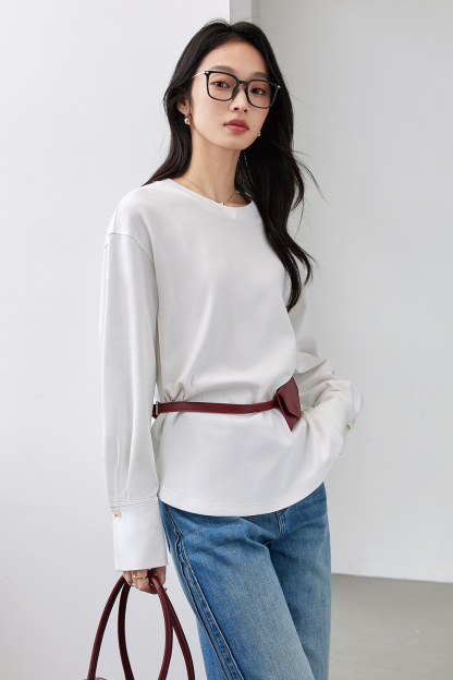 High-cotton Cloud - like T-shirt