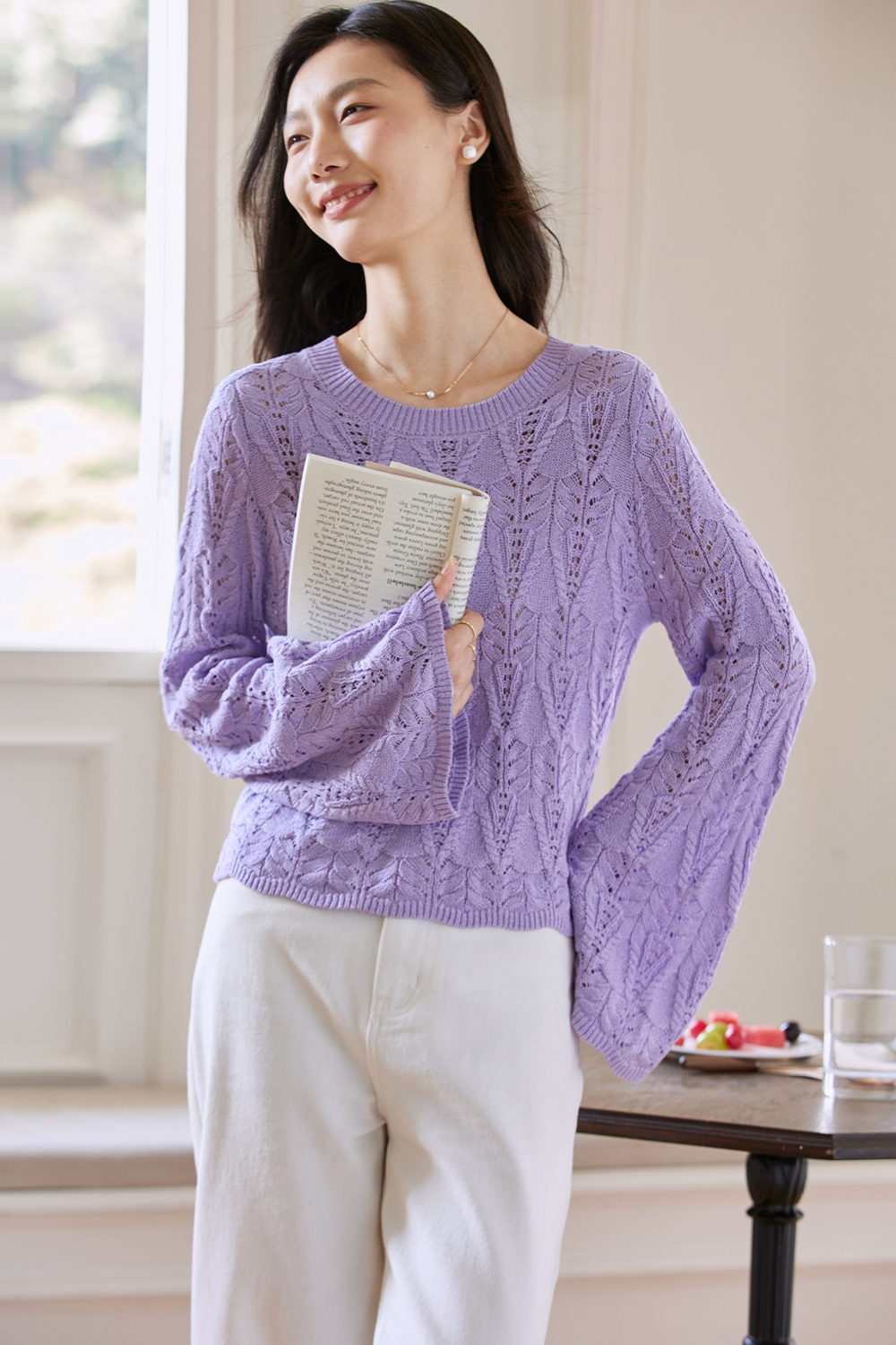 Lace Patterned Knitwear