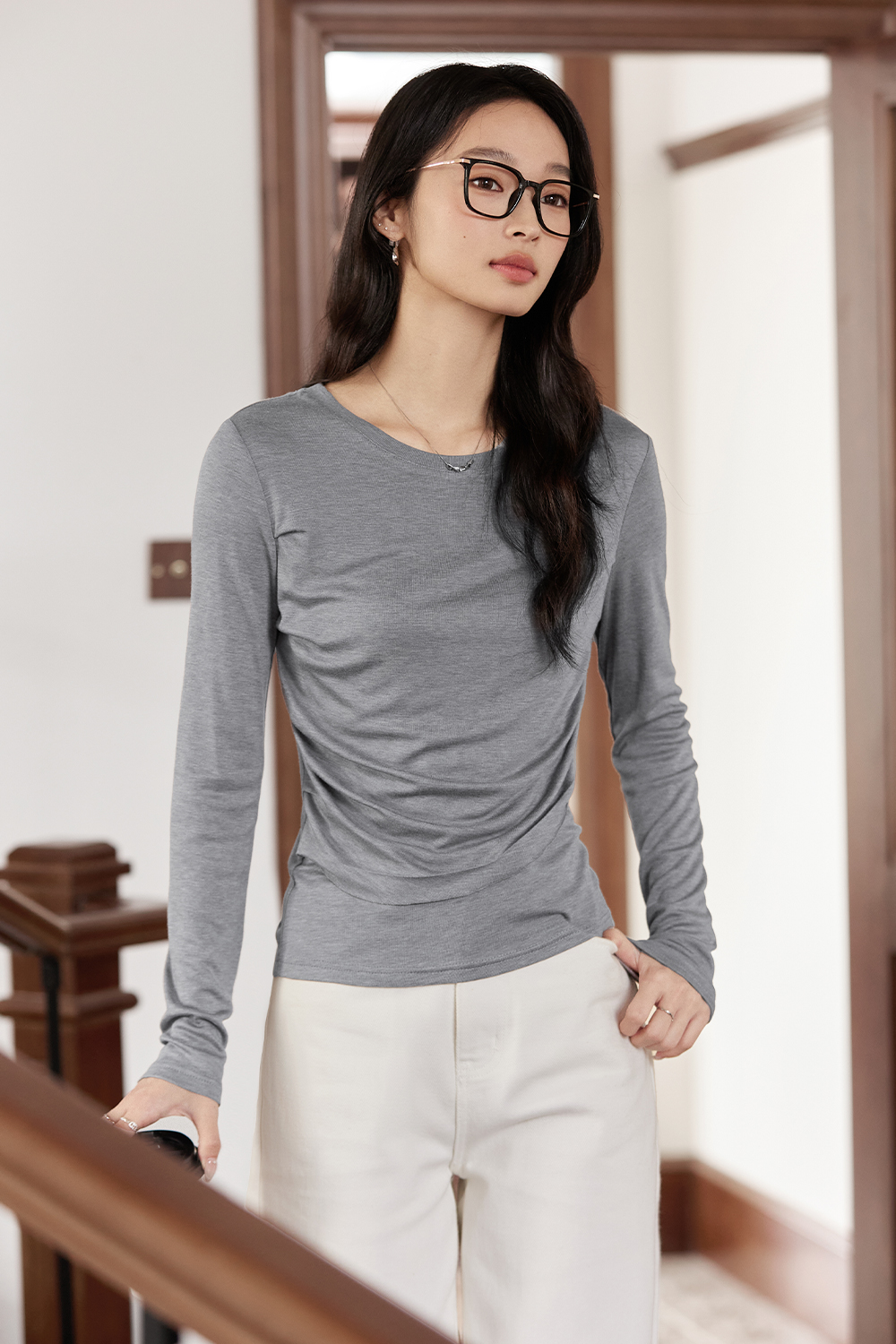 Irregular Layered T-shirt