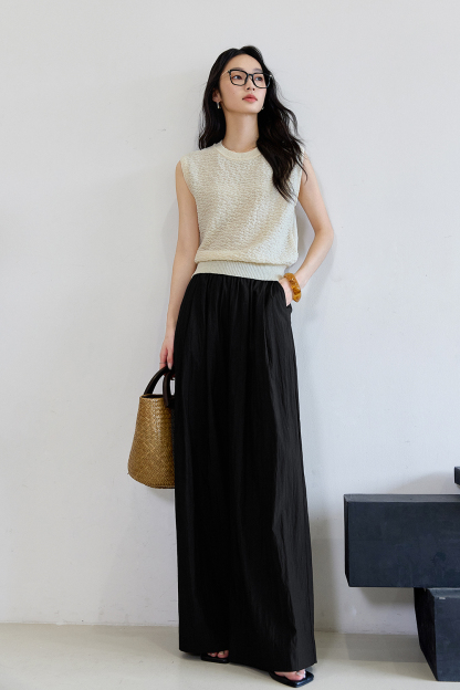 Loose Casual Wide-Leg Pants