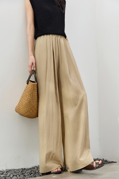 Loose Casual Wide-Leg Pants