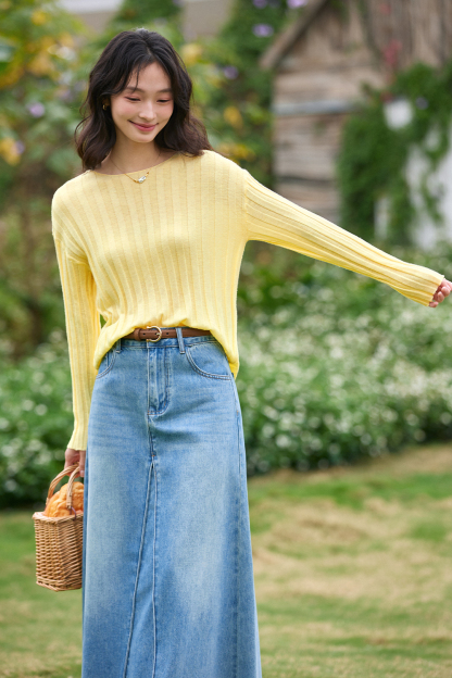 Fresh Ribbed Sweater