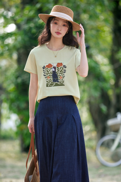 Rabbit Print T-Shirt