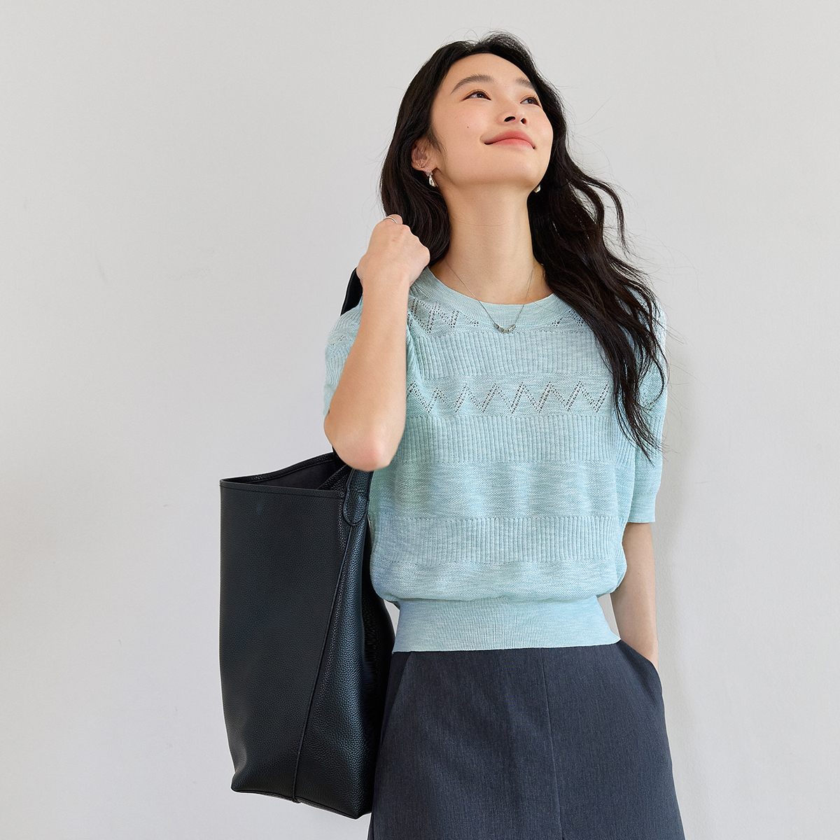 Elegant Hollow Sweater