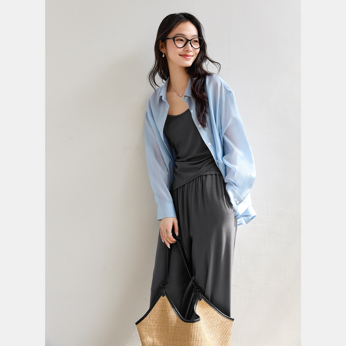 Lyocell Casual Three-Piece Suit