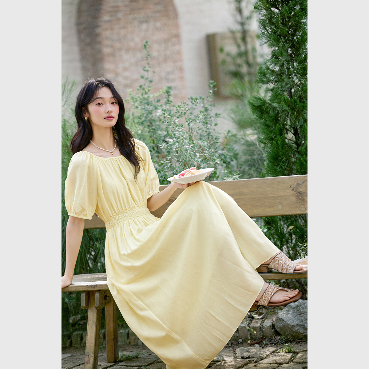 Elegant Garden Dress