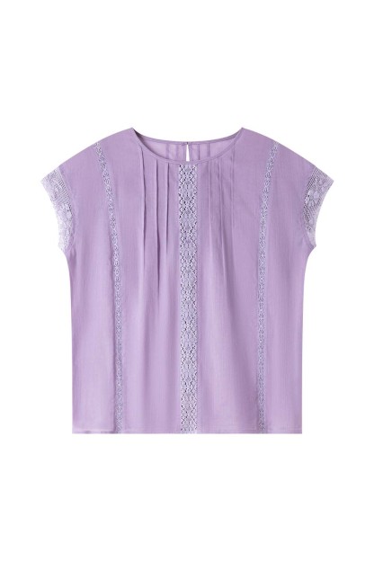 Cotton And Linen Blend Loose Shirt