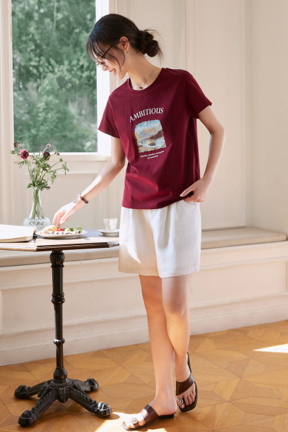 Tencel Linen Loose Shorts