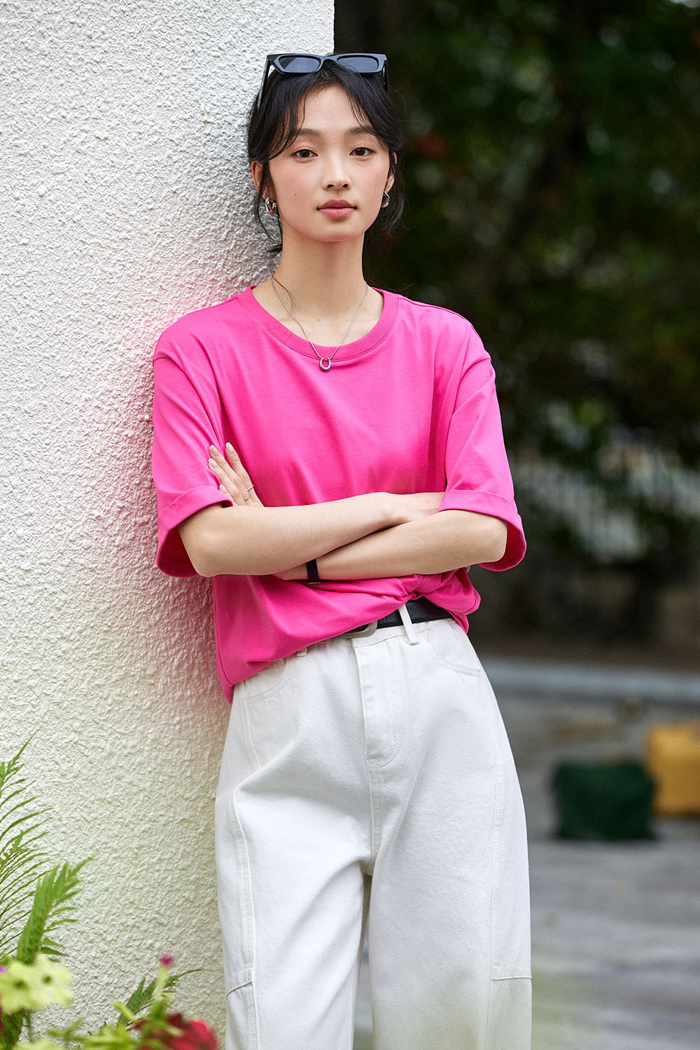 Solid Color Loose T-Shirt
