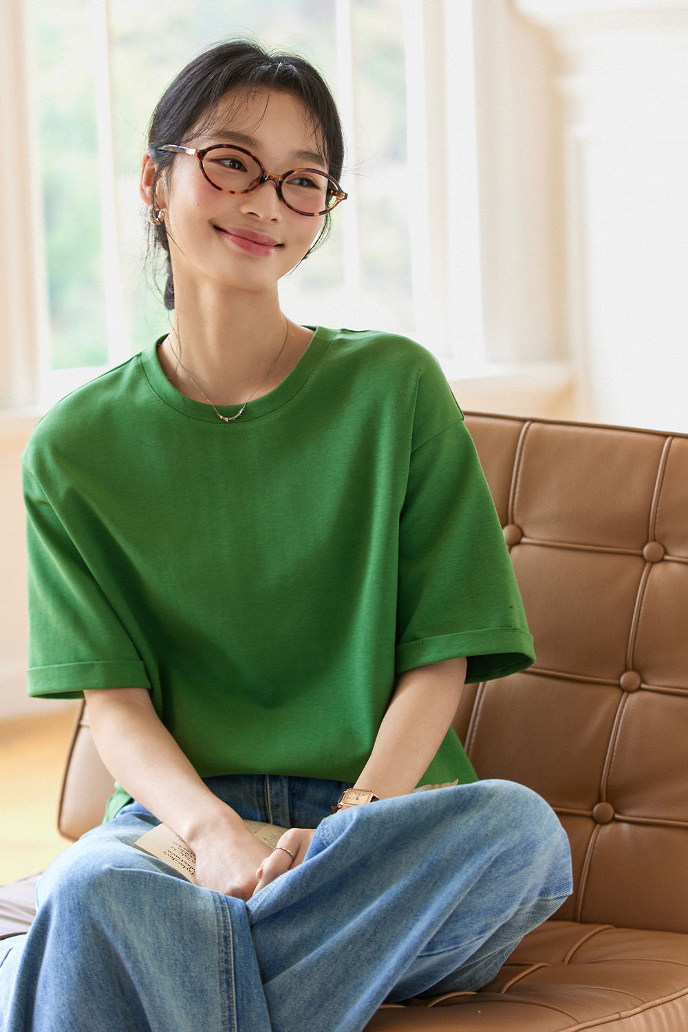 Solid Color Loose T-Shirt